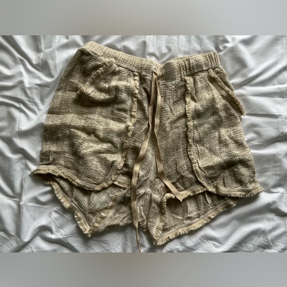 Free People Movement Beige Shorts